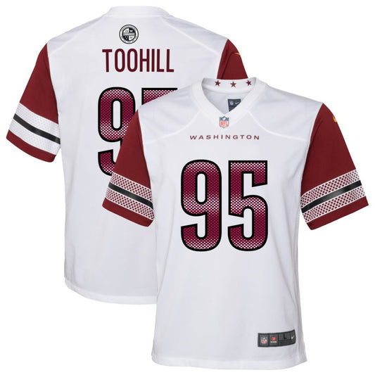 Casey Toohill Washington Commanders Nike Youth Game Player Jersey - White