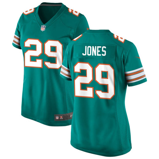 Brandon Jones Miami Dolphins Nike Women's Alternate Game Jersey - Aqua