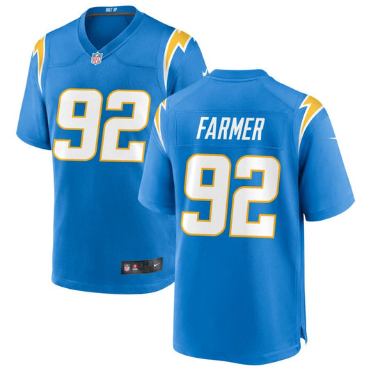 Andrew Farmer Los Angeles Chargers Nike Game Jersey - Powder Blue