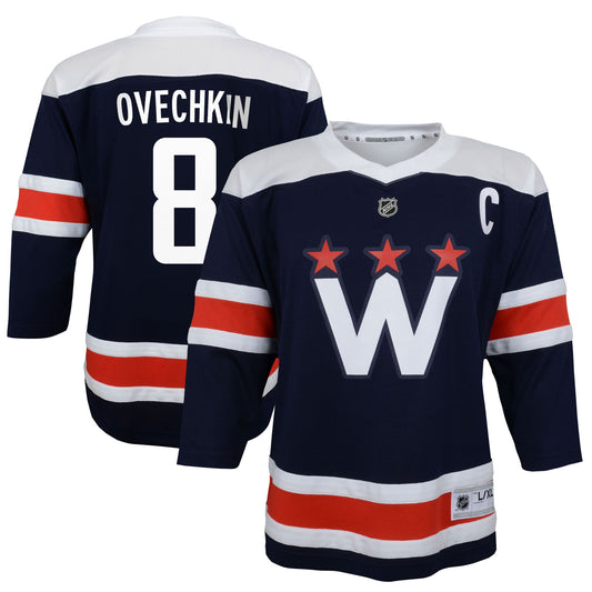 Alexander Ovechkin Washington Capitals Toddler 2020/21 Alternate Replica Player Jersey - Navy