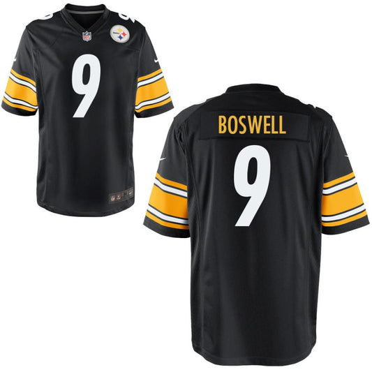 Chris Boswell Pittsburgh Steelers Nike Youth Game Jersey - Black