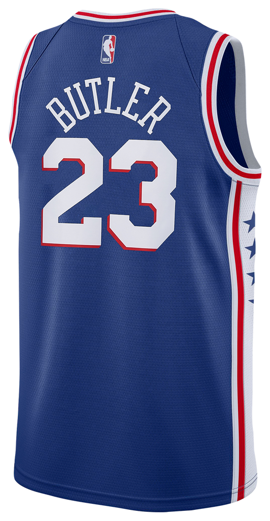 Boys' Grade School Butler Jimmy Nike 76ers Swingman Jersey - Blue