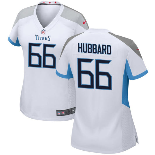 Chris Hubbard Tennessee Titans Nike Women's Game Jersey - White