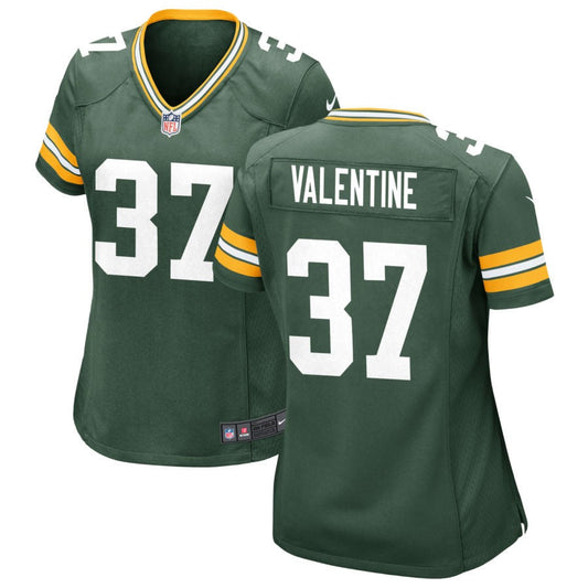 Carrington Valentine Green Bay Packers Nike Women's Game Jersey - Green