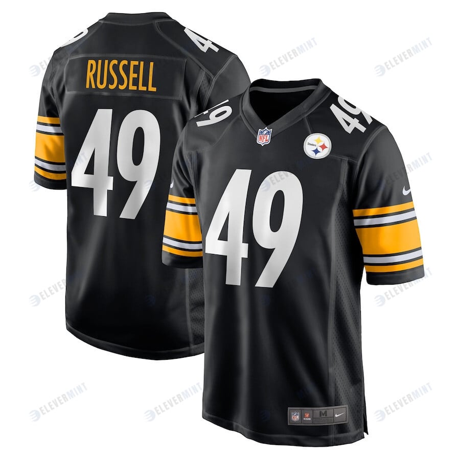 Chapelle Russell Pittsburgh Steelers Game Player Jersey - Black