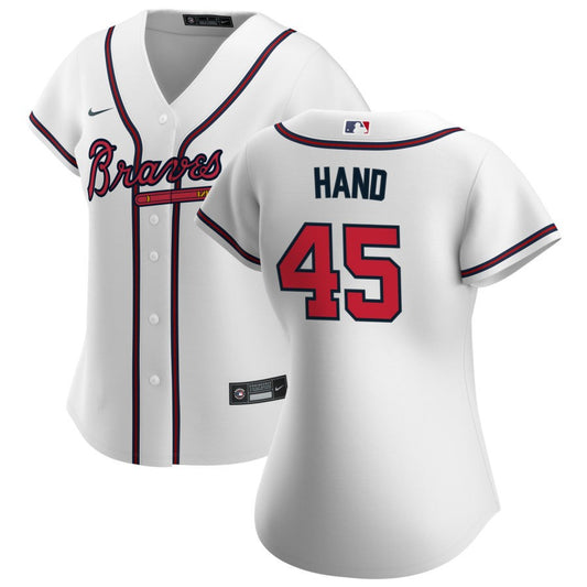 Brad Hand Atlanta Braves Nike Women's Home Replica Jersey - White