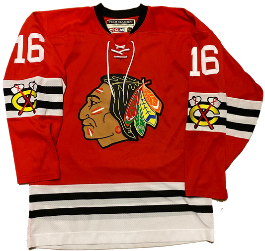 CCM Chicago Blackhawks Bobby Hull #16 Team Classic Vintage Jersey