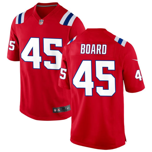 Chris Board New England Patriots Nike Alternate Jersey - Red