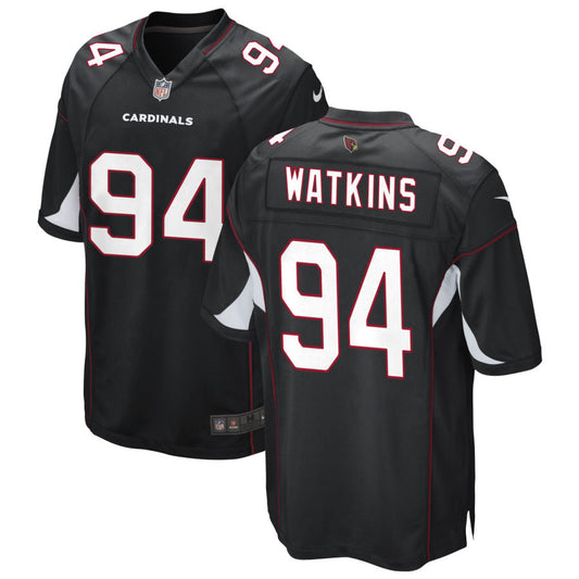 Carlos Watkins Arizona Cardinals Nike Alternate Game Jersey - Black