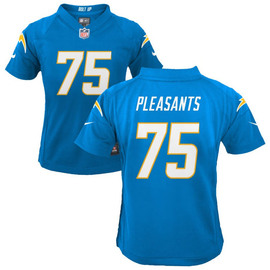 Austen Pleasants Los Angeles Chargers Nike Youth Game Jersey - Powder Blue