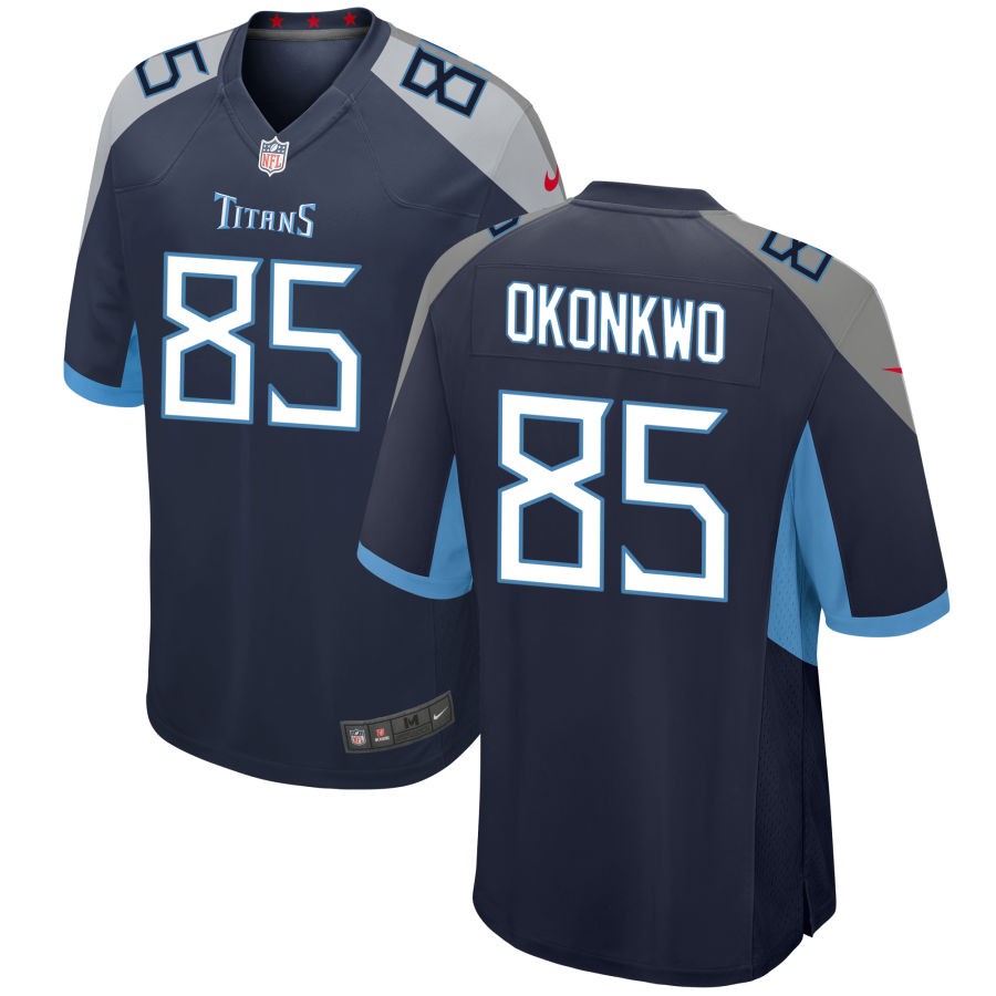 Chigoziem Okonkwo Tennessee Titans Nike Jersey - Navy