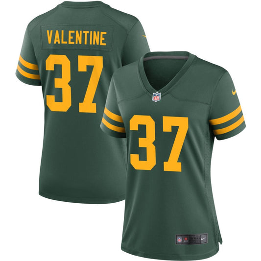 Carrington Valentine Green Bay Packers Nike Women's Alternate Jersey - Green