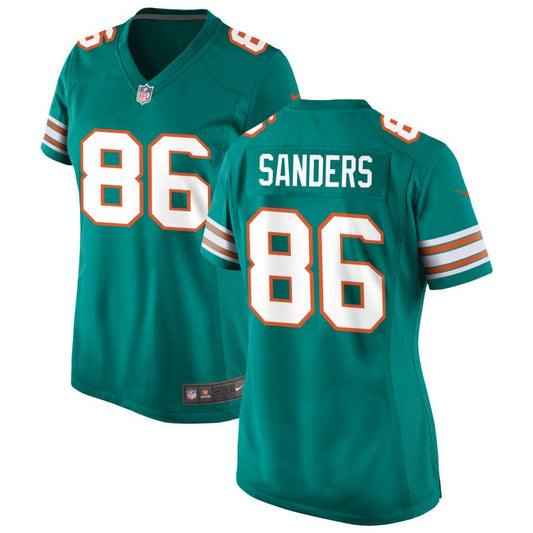 Braylon Sanders Miami Dolphins Nike Women's Alternate Game Jersey - Aqua