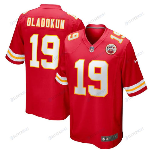 Chris Oladokun Kansas City Chiefs Game Player Jersey - Red