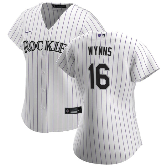 Austin Wynns Colorado Rockies Nike Women's Home Replica Jersey - White