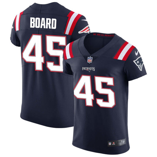 Chris Board New England Patriots Nike Vapor Elite Jersey - Navy