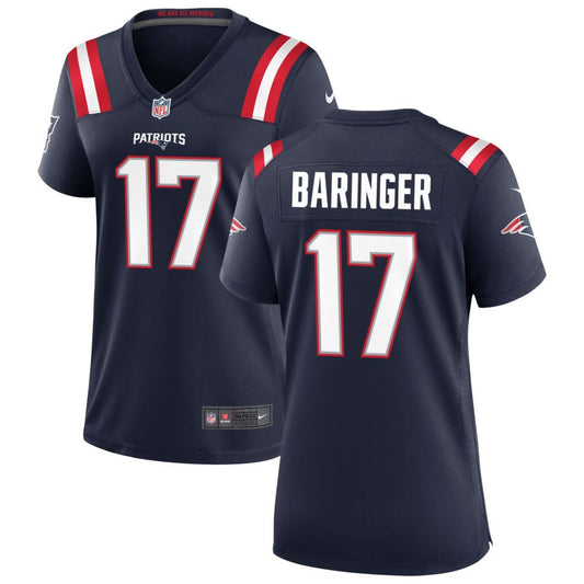 Bryce Baringer New England Patriots Nike Women's Game Jersey - Navy