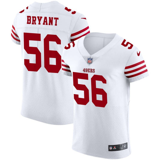 Austin Bryant San Francisco 49ers Nike Vapor Elite Jersey - White