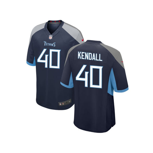 Anthony Kendall Tennessee Titans Nike Youth Game Jersey - Navy