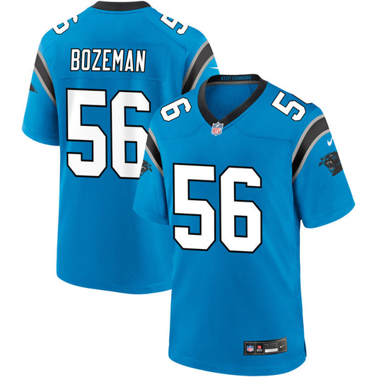 Bradley Bozeman  Carolina Panthers Nike Alternate Game Jersey - Blue