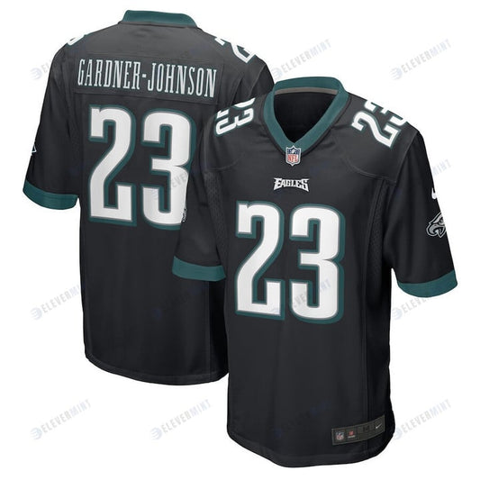 C.J. Gardner-Johnson 23 Philadelphia Eagles Alternate Game Player Jersey - Black