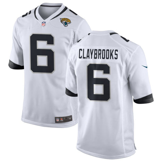 Chris Claybrooks Jacksonville Jaguars Nike Game Jersey - White