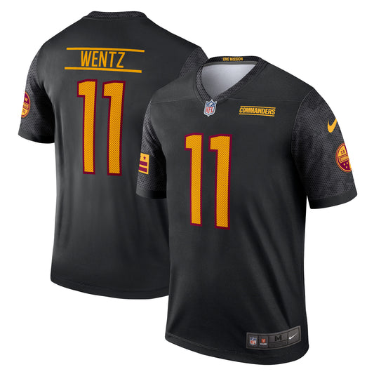 Carson Wentz Washington Commanders Nike Alternate Legend Jersey - Black