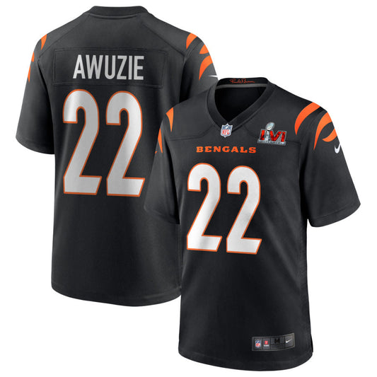 Chidobe Awuzie Cincinnati Bengals Nike Super Bowl LVI Game Jersey - Black