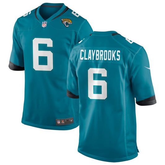 Chris Claybrooks Jacksonville Jaguars Nike Alternate Game Jersey - Teal