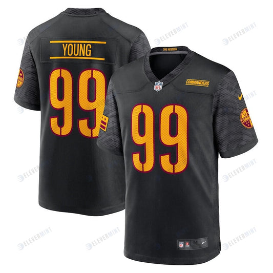 Chase Young Washington Commanders Youth Alternate Game Jersey - Black