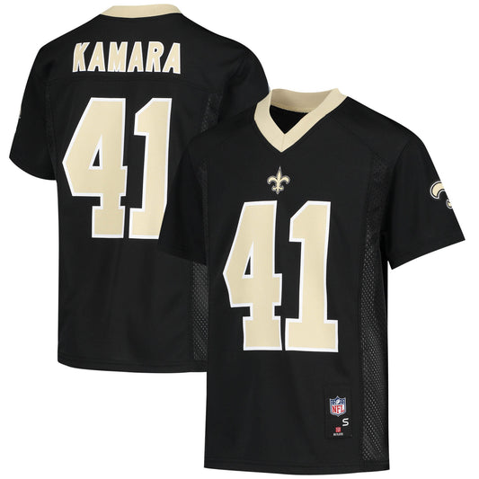 Alvin Kamara New Orleans Saints Youth Replica Player Jersey - Black