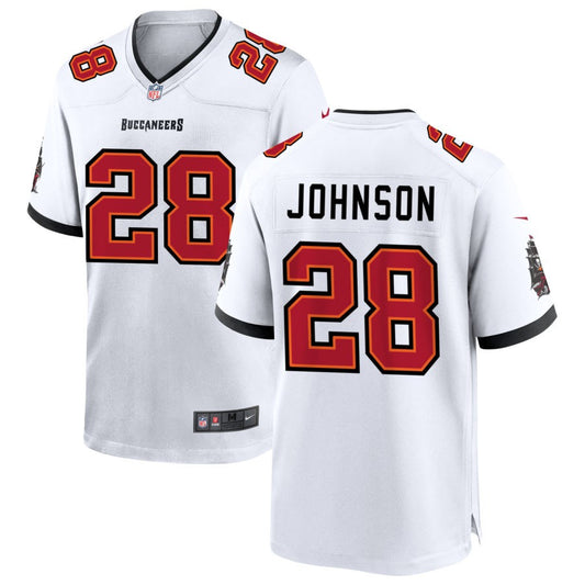 Cephus Johnson Nike Tampa Bay Buccaneers Game Jersey - White