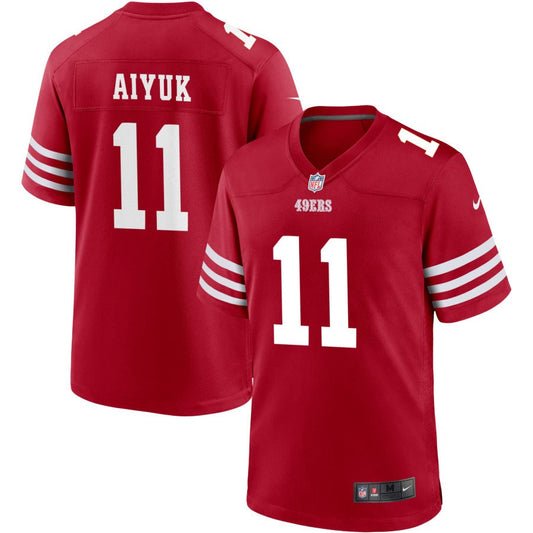 Brandon Aiyuk San Francisco 49ers Nike Youth Game Jersey - Scarlet