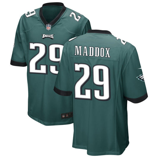 Avonte Maddox Philadelphia Eagles Nike Game Jersey - Midnight Green