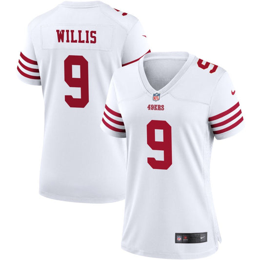 Brayden Willis San Francisco 49ers Nike Women's Game Jersey - White