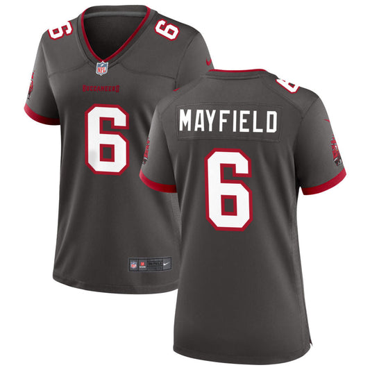 Baker Mayfield Tampa Bay Buccaneers Nike Women's Alternate Game Jersey - Pewter