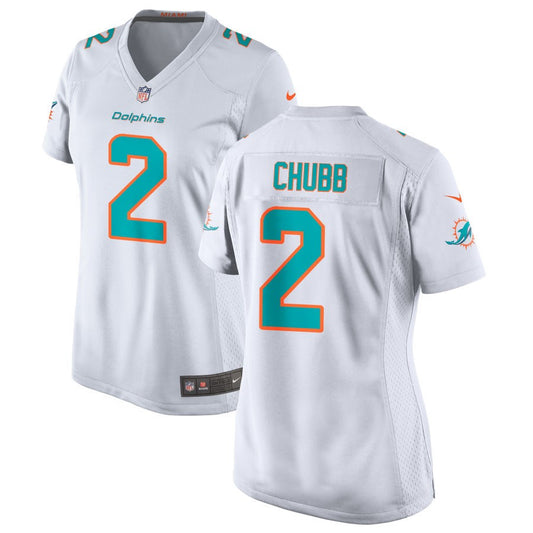 Bradley Chubb Miami Dolphins Nike Women's Jersey - White