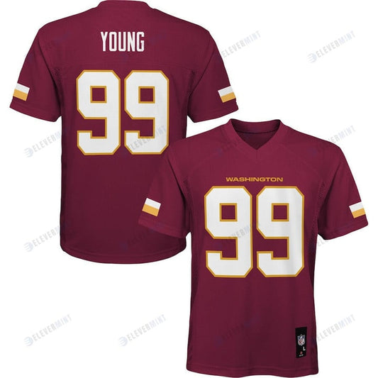 Chase Young 99 Washington Commanders Preschool Player Jersey - Burgundy