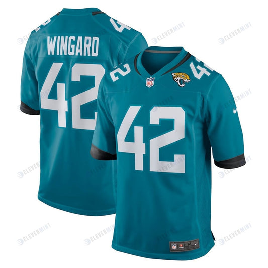 Andrew Wingard 42 Jacksonville Jaguars Men's Game Jersey - Teal