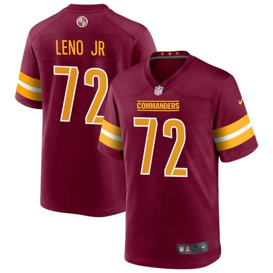 Charles Leno Jr Washington Commanders Nike Game Player Jersey - Burgundy