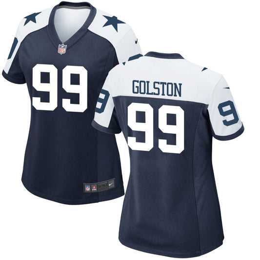 Chauncey Golston Dallas Cowboys Nike Women's Alternate Game Jersey - Navy