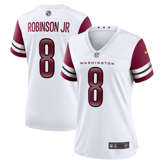 Brian Robinson Jr. Washington Commanders Nike Women's Away Game Player Jersey - White