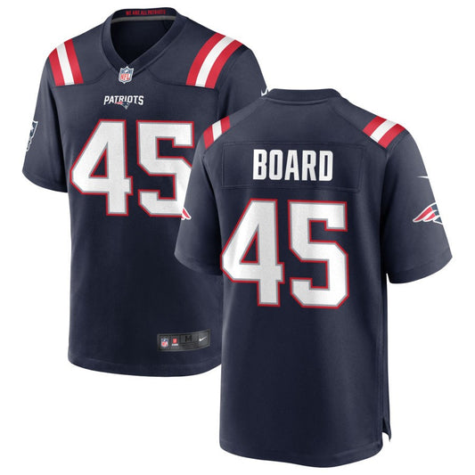 Chris Board Nike New England Patriots Game Jersey - Navy