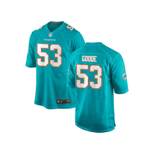 Cameron Goode Miami Dolphins Nike Youth Game Jersey - Aqua