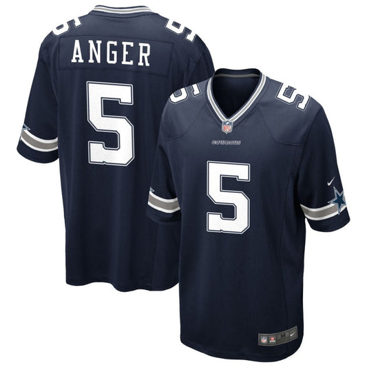 Bryan Anger Dallas Cowboys Nike Game Jersey - Navy