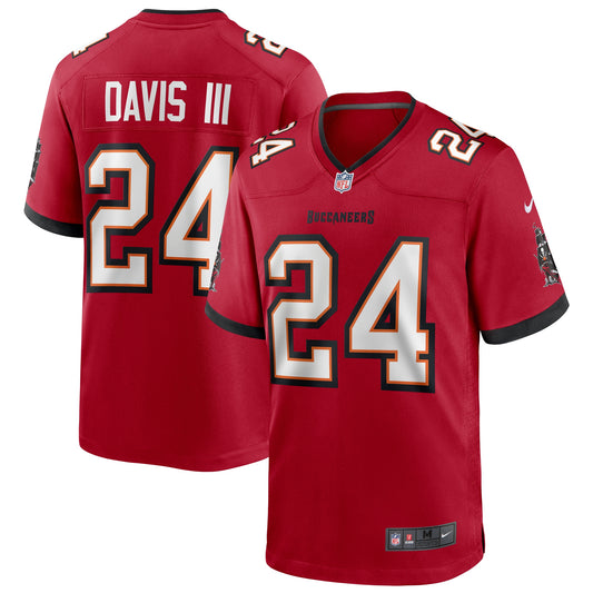 Carlton Davis III Tampa Bay Buccaneers Nike Game Player Jersey - Red