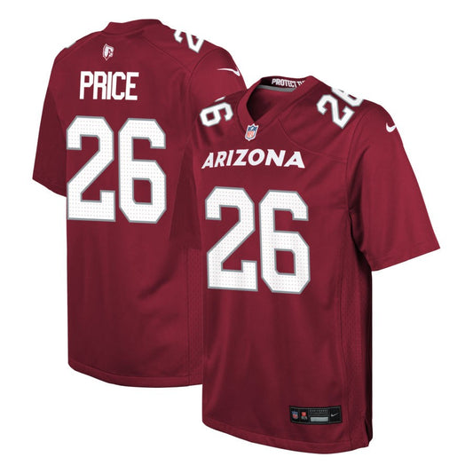 Bobby Price  Arizona Cardinals Nike Youth Game Jersey - Cardinal