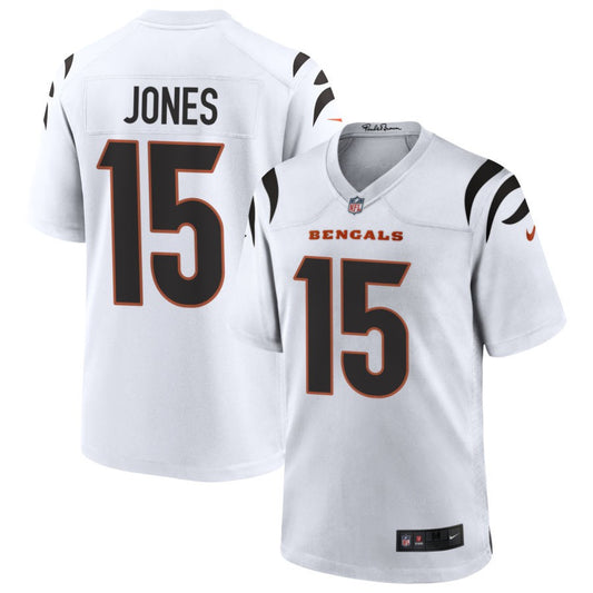 Charlie Jones Cincinnati Bengals Nike Game Jersey - White