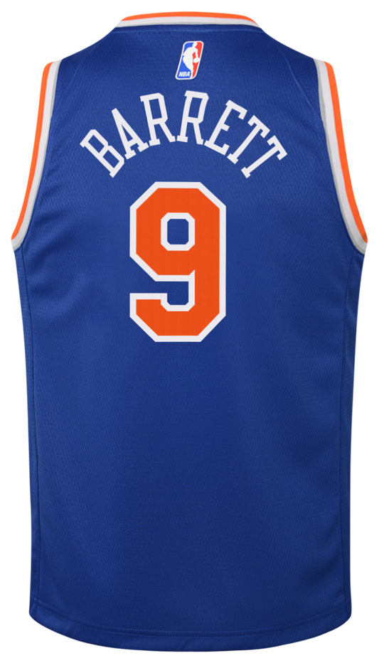 Boys' Grade School Barrett Rj Nike Knicks Swingman Jersey - Blue