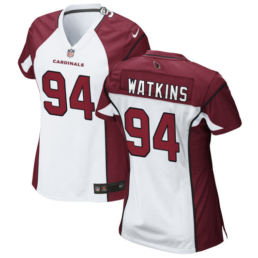 Carlos Watkins Arizona Cardinals Nike Women's Game Jersey - White